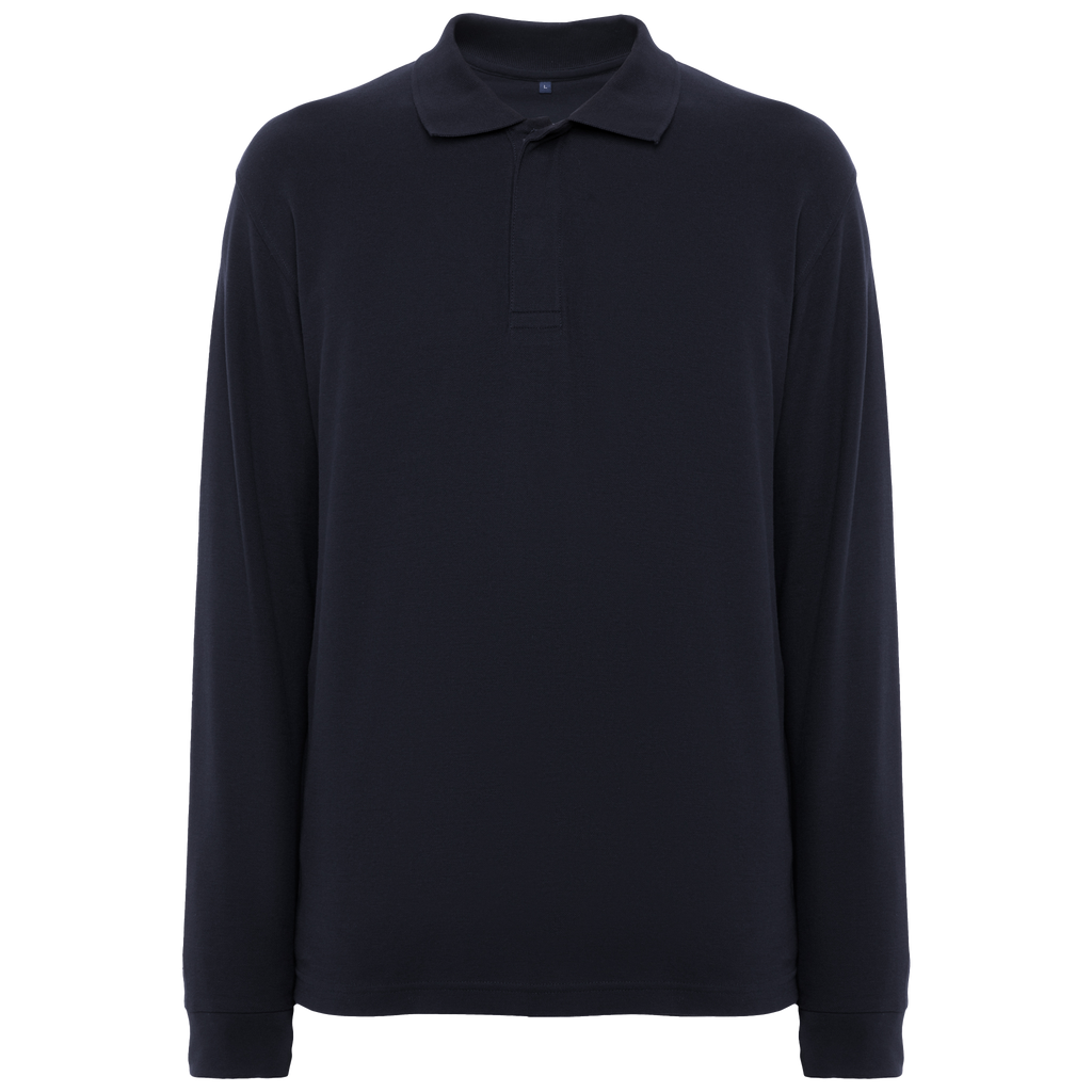 Klasisks kokvilnas garu roku pique polo ROVER L/S - Kombis