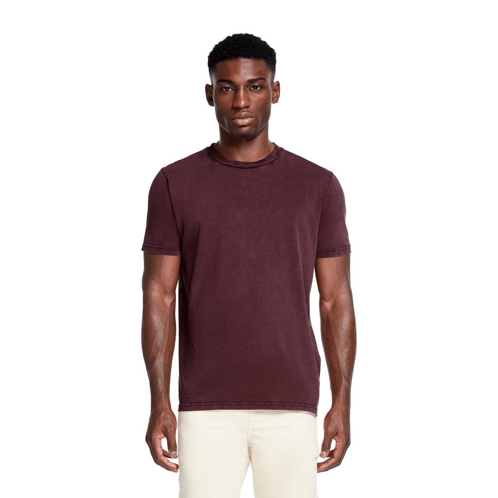 Earth Positive® Jersey T-Shirt EP01, front view showing classic fit and soft cotton fabric, modeled on a person.