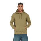 Earth Positive® EP301 pullover hoodie, front view showing soft cotton fabric and classic hoodie design.
