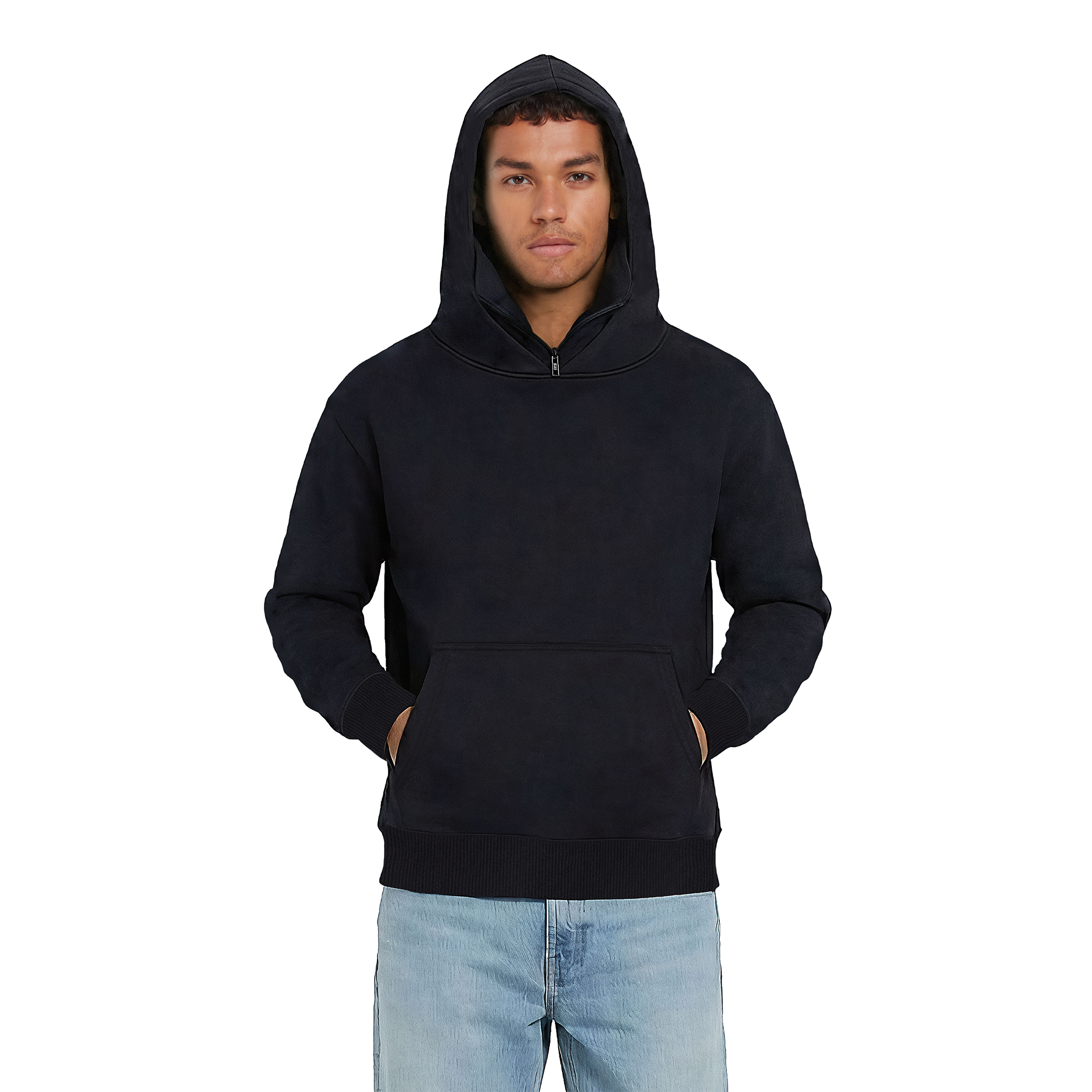 Earth Positive® Super High Neck Hoodie EP313