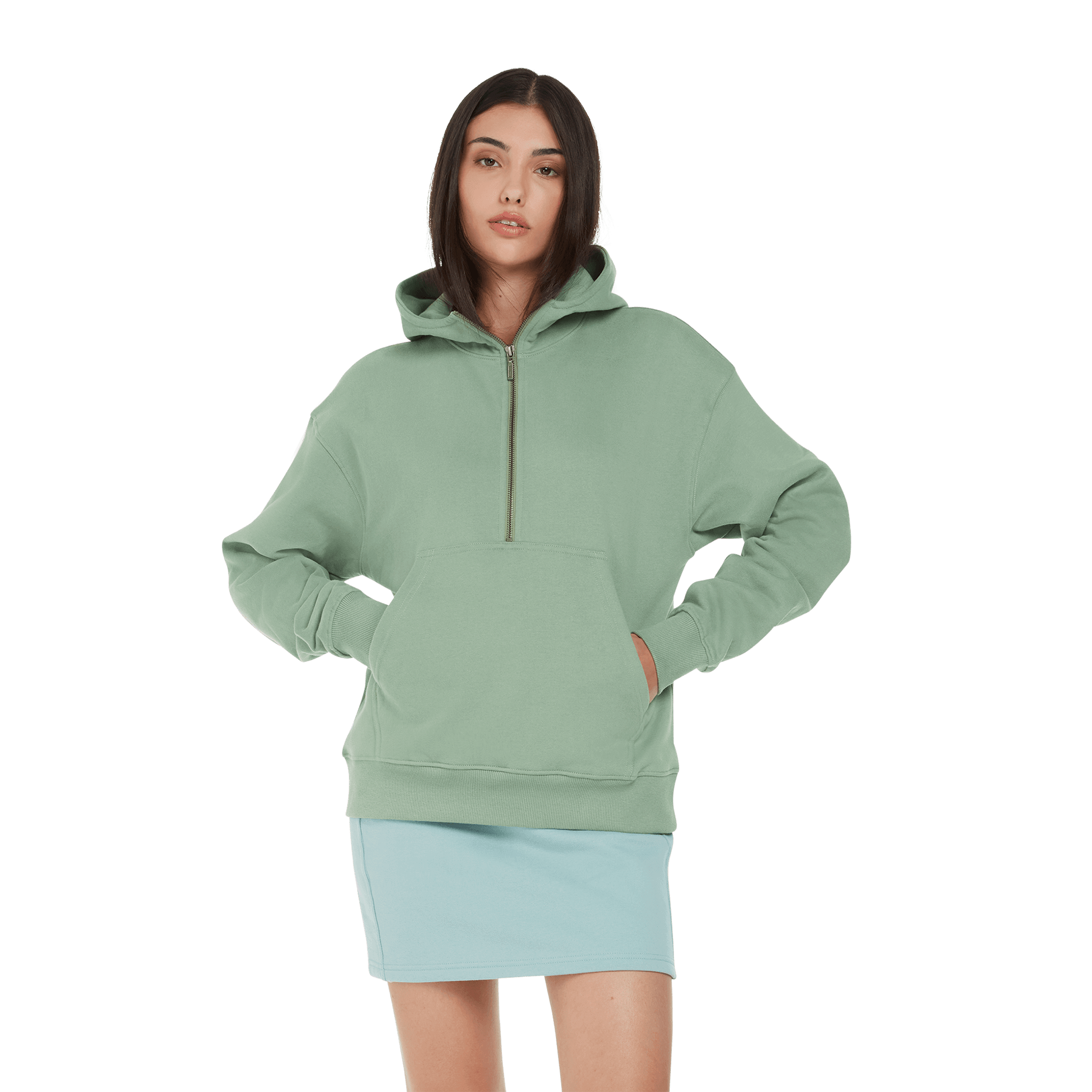Earth Positive® Women’s Half Zip Hoodie EP314