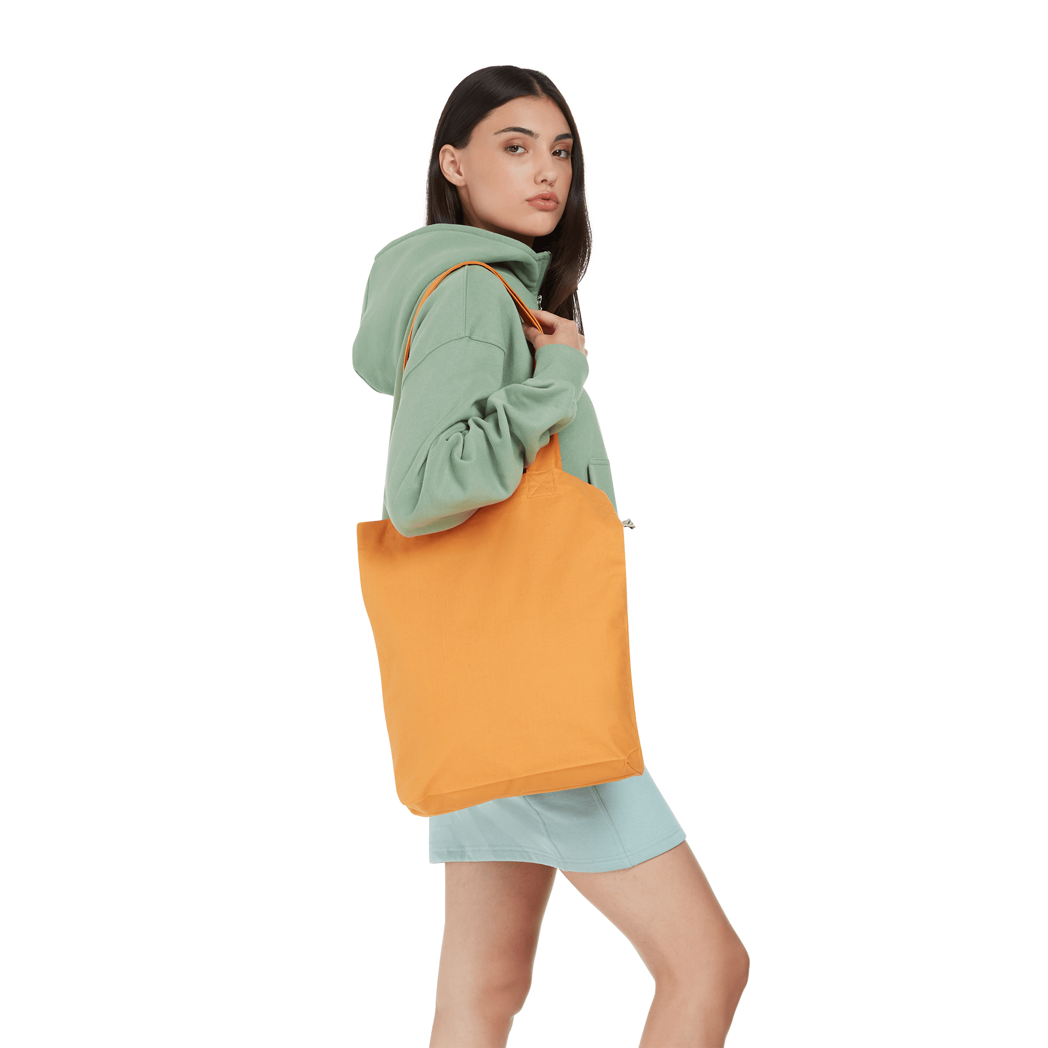 Earth Positive® Soma Fashion Tote Bag EP75 with eco-friendly fabric, showing its spacious design and sturdy handles.
