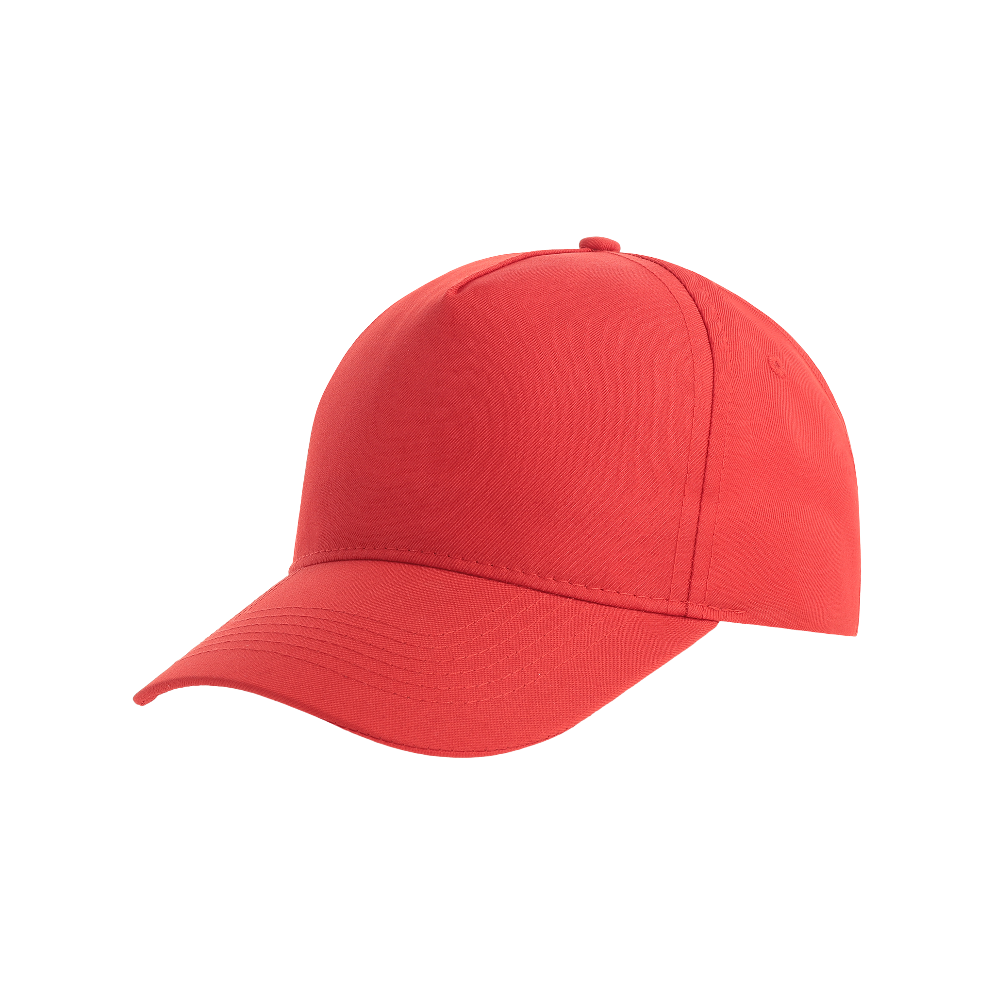 Atlantis RECY FIVE 5-paneled cap with adjustable strap, lightweight fabric, and stylish design for casual wear.