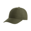 Atlantis RECY SIX 6-paneled cap, casual style, with adjustable strap and branded logo, shown on a plain background.