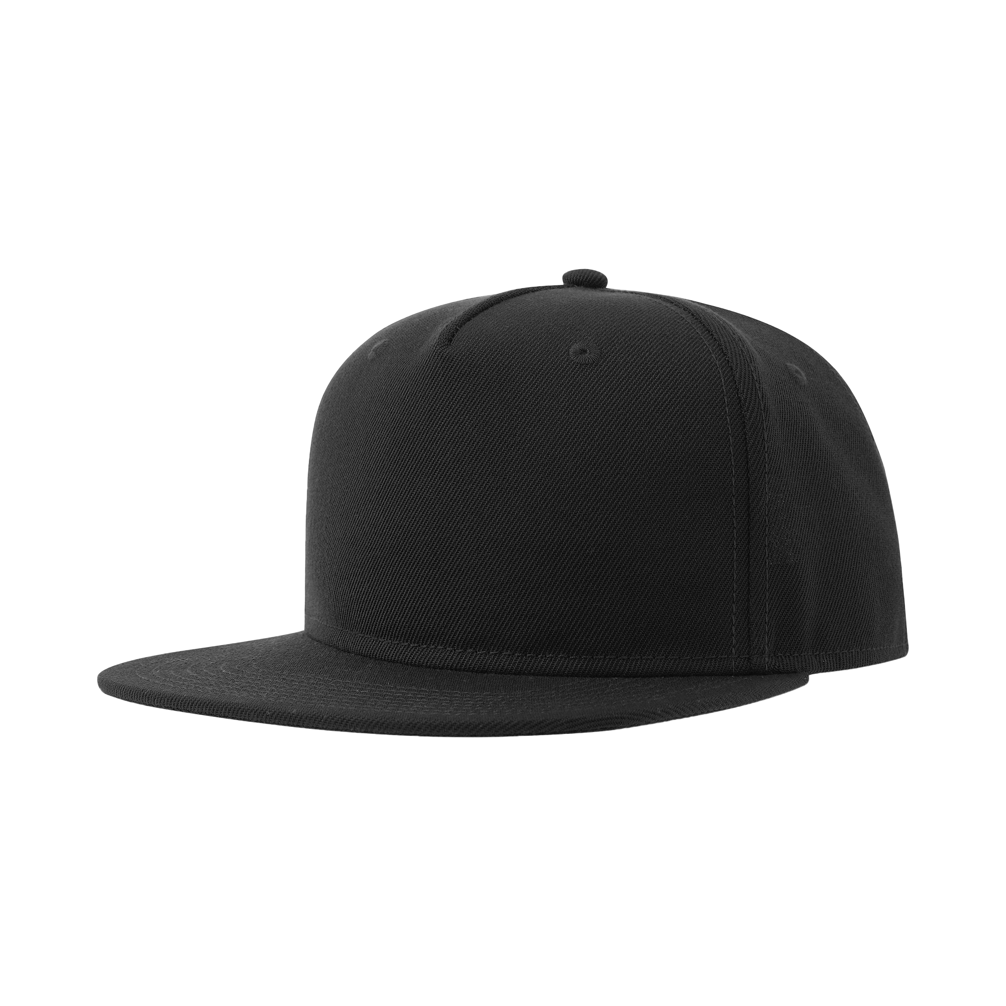 Atlantis Snapback cap SNAP FIVE-S featuring a structured design and adjustable strap, shown from a front view.