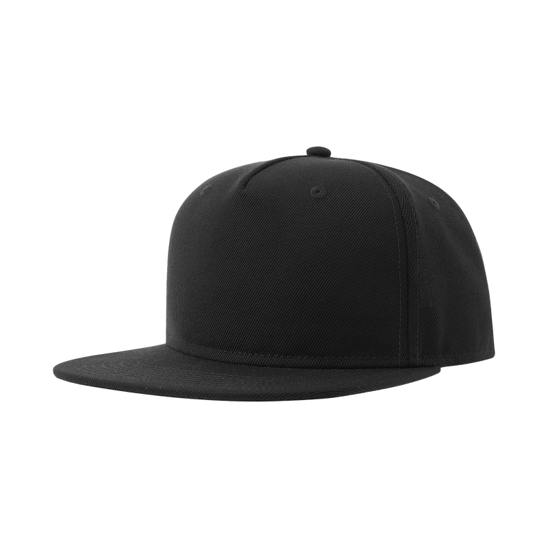 Atlantis Snapback cap SNAP FIVE-S featuring a structured design and adjustable strap, shown from a front view.