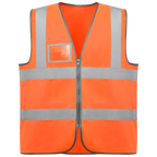 Sertificēta drošības veste ar rāvējslēdzēju POLUX - Kombis