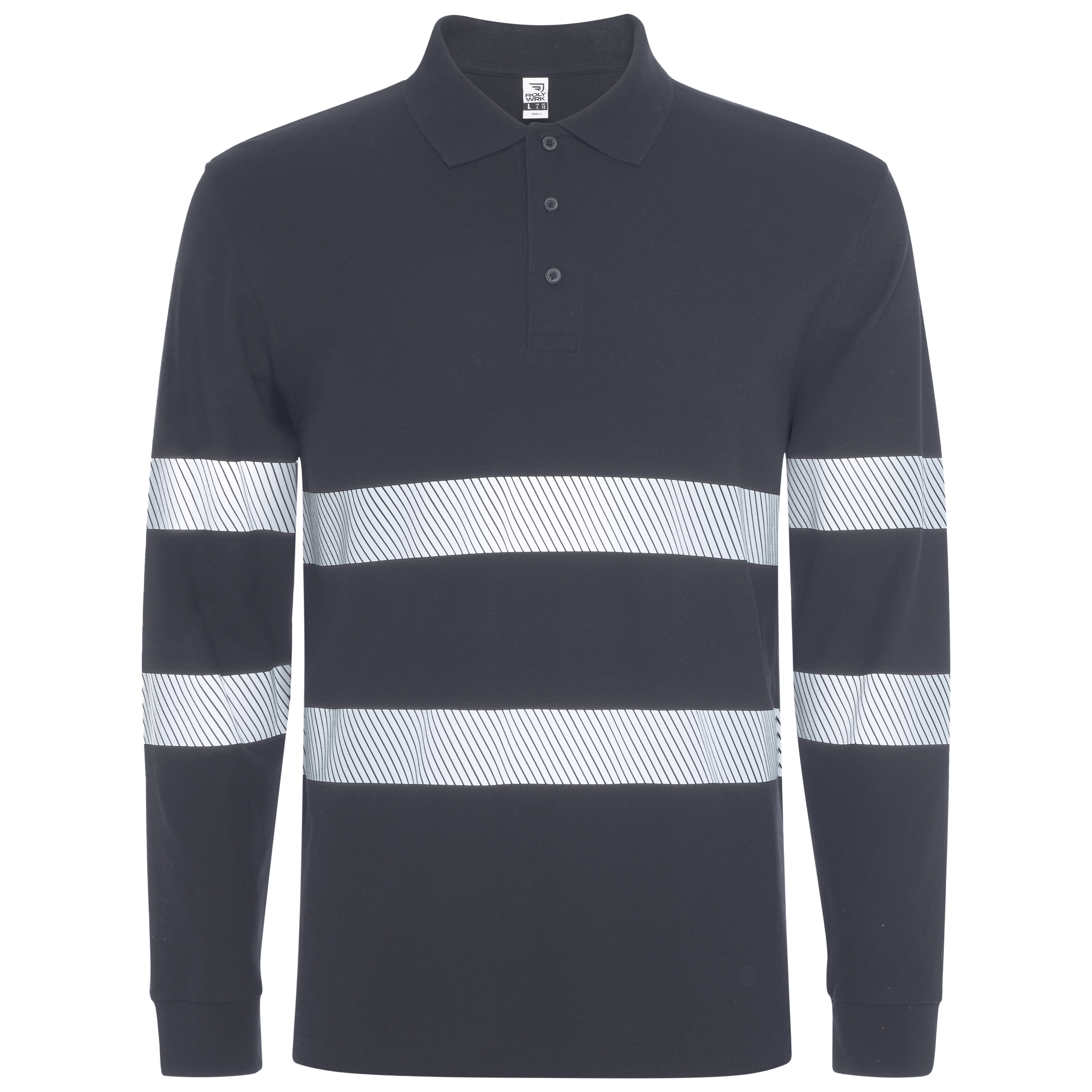 Paaugstinātas redzamības polo krekls ar garām piedurknēm FORAN L/S - Kombis