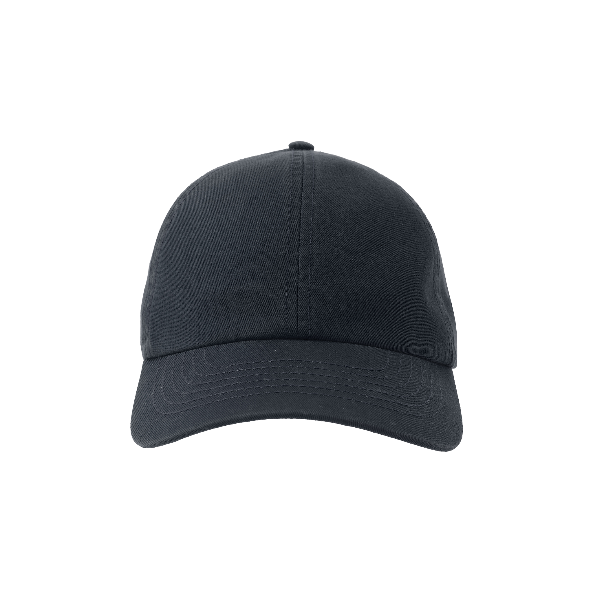 Atlantis Premium kokvilnas cepure front view, soft cotton fabric, stylish headwear for casual wear