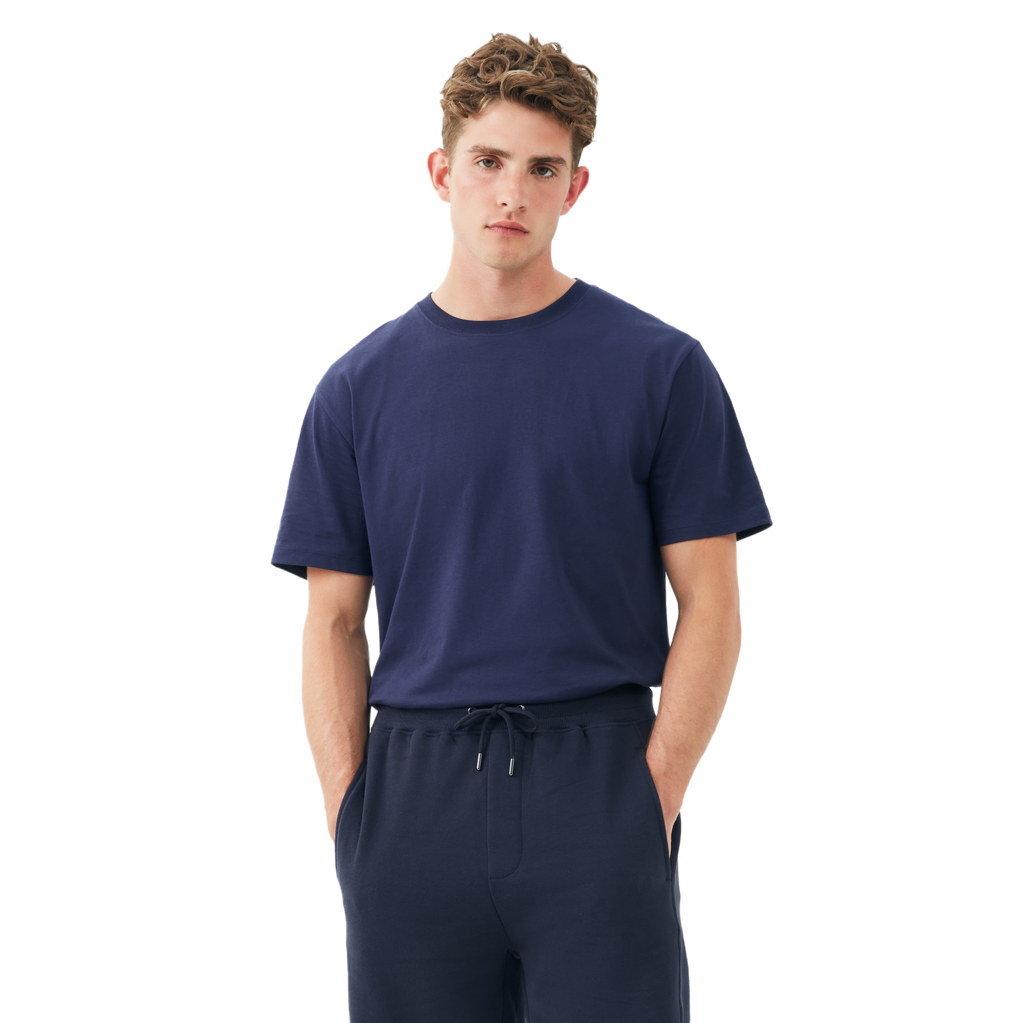 Earth Positive® Premium Jersey T-Shirt EP185, casual fit in natural cotton, shown worn by a person in a lifestyle setting.