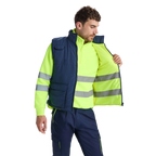 Polsterēta divpusējā darba veste PERSEI - Kombis