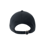 Atlantis premium cotton cap with adjustable strap and branded logo, shown from the back.