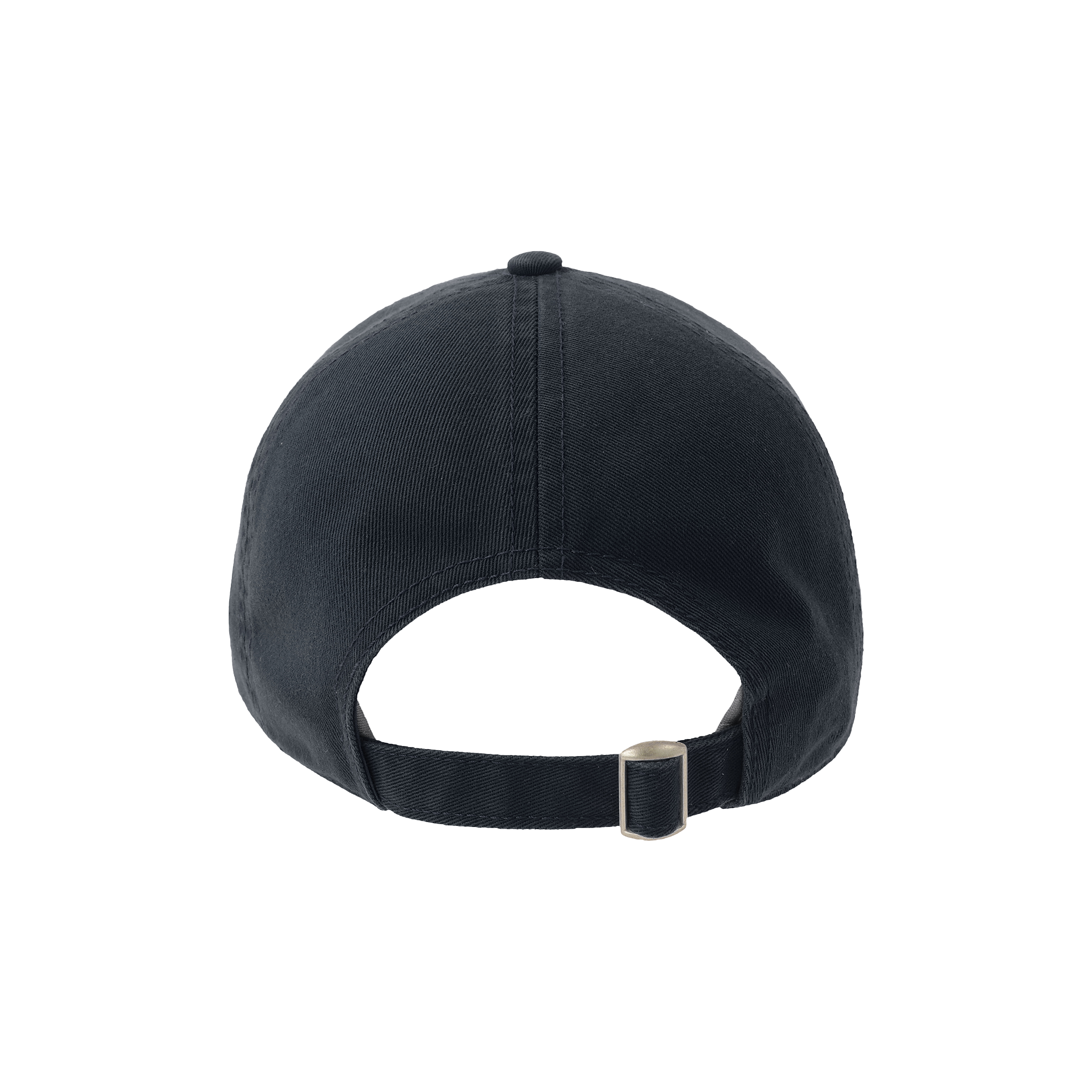 Atlantis premium cotton cap with adjustable strap and branded logo, shown from the back.