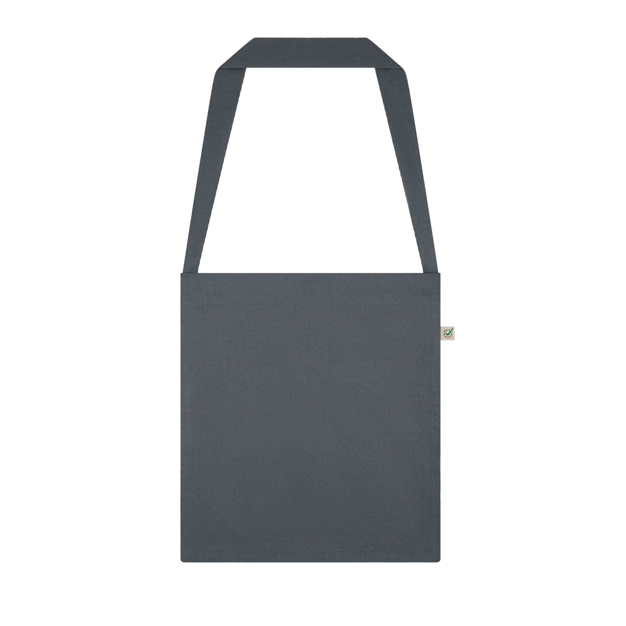 Earth Positive® Cross Body Bag EP81 Soma in light brown with adjustable strap, front view showing logo and fabric texture.