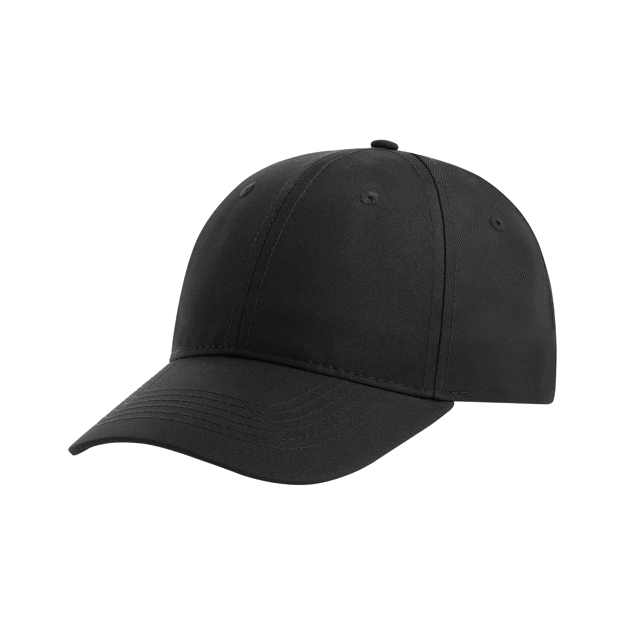 Atlantis RECY SIX 6-paneled cap with adjustable strap, featuring a bold design and durable fabric for casual wear.