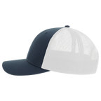 Atlantis Trucker cap with adjustable strap, classic design, and breathable mesh panels for casual wear.
