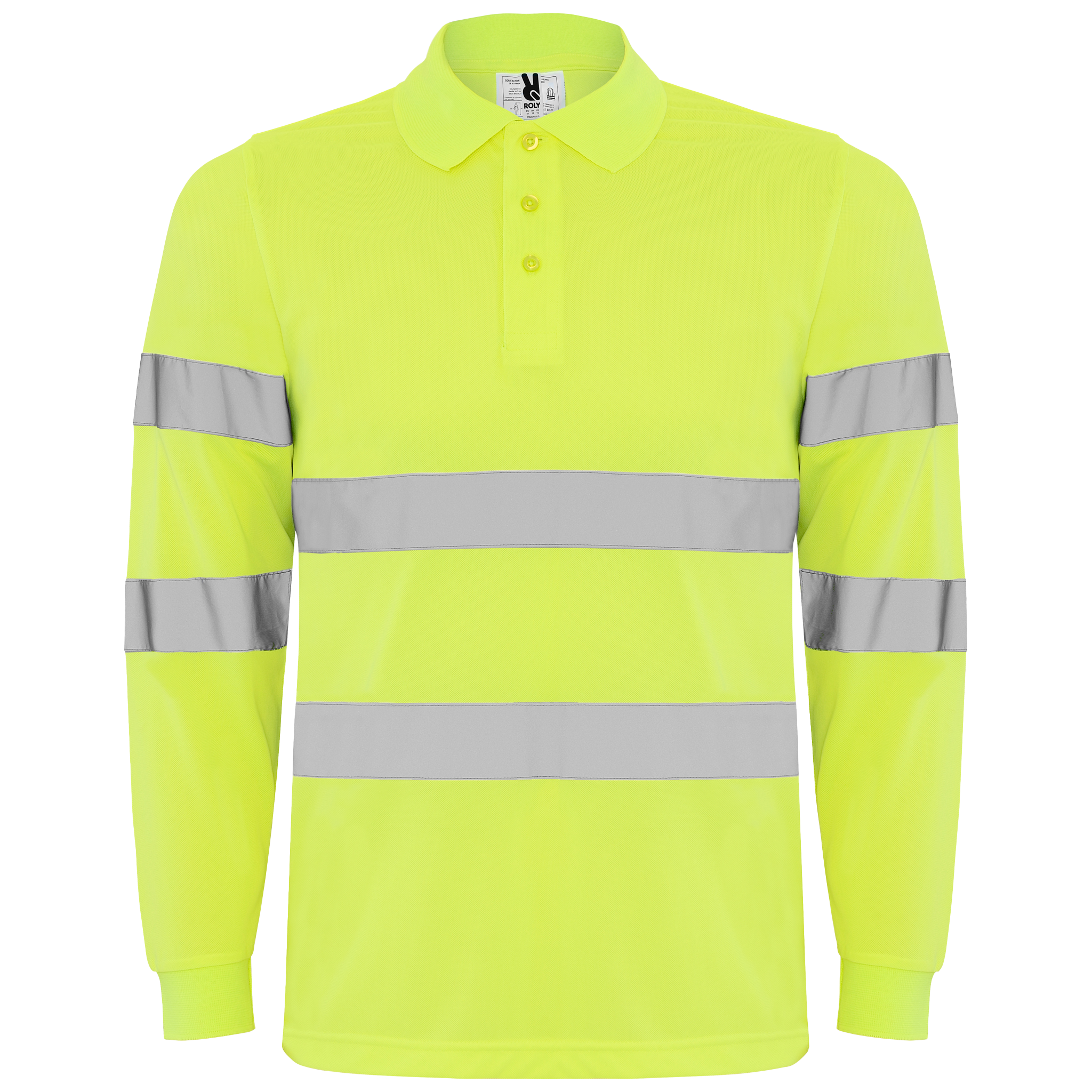 Sertificēts polo ar garām piedurknēm POLARIS L/S - Kombis