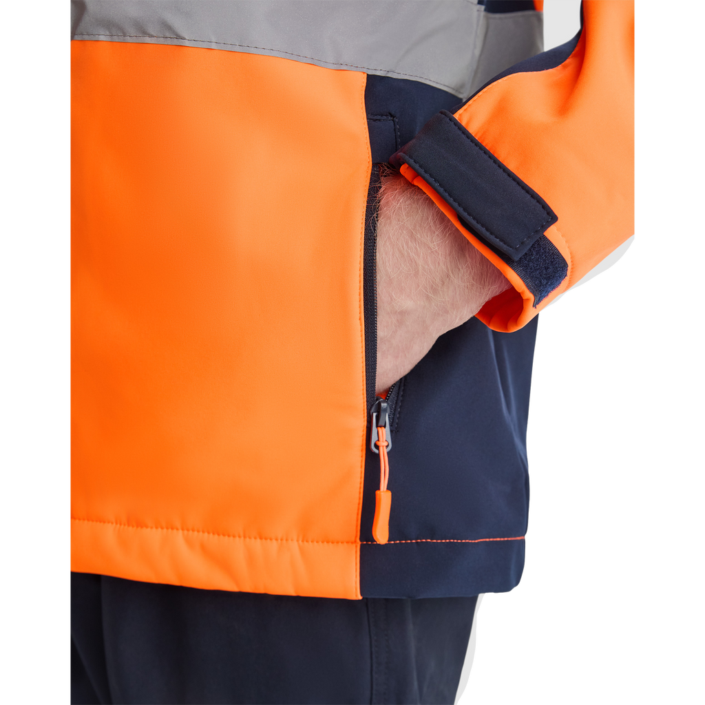 Profesionālā 3-slāņu Softshell jaka ANTARES - Kombis