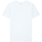 Earth Positive® EP19 oversized white T-shirt featuring a front view with a relaxed fit and simple design.