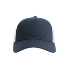 Atlantis Trucker cap with adjustable strap and mesh back, featuring a classic design and the Zion branding on the front.