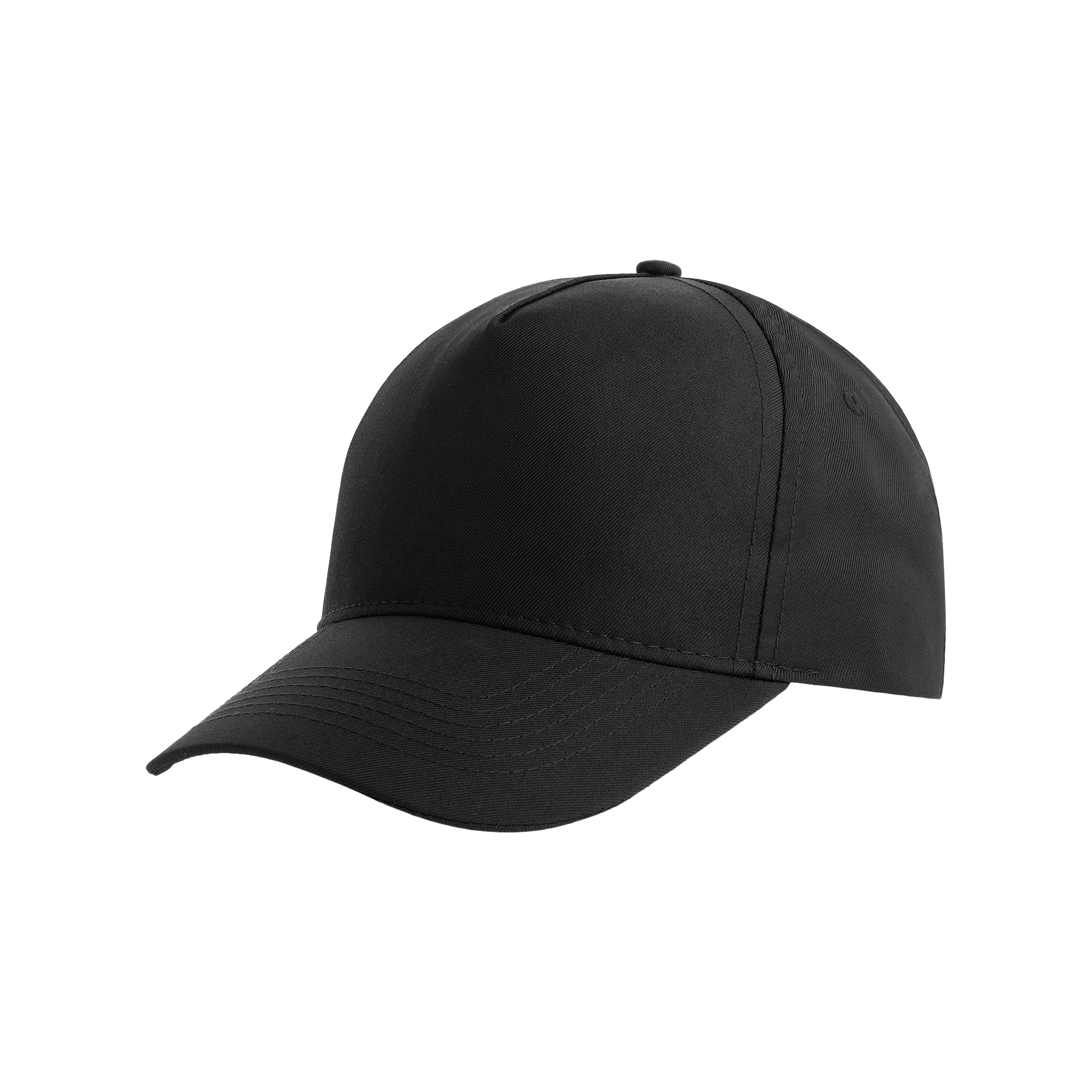 Atlantis RECY FIVE 5-paneled cap featuring a stylish design and adjustable strap, made from eco-friendly materials.