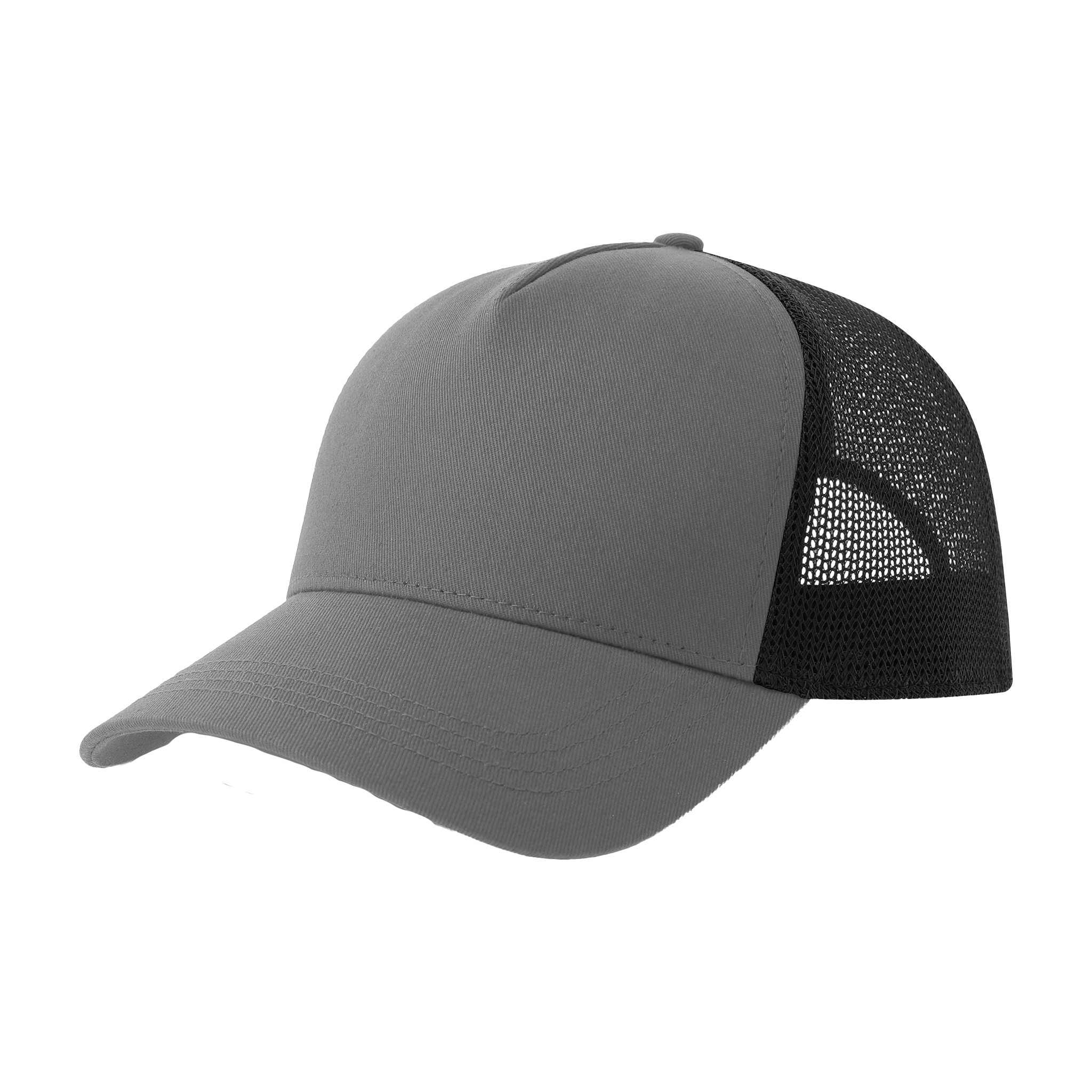Atlantis Trucker cap in cotton with a classic design, featuring a curved brim and adjustable strap for a comfortable fit.