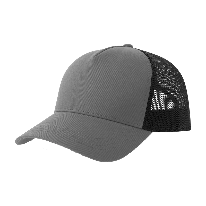Atlantis Trucker cap in cotton with a classic design, featuring a curved brim and adjustable strap for a comfortable fit.