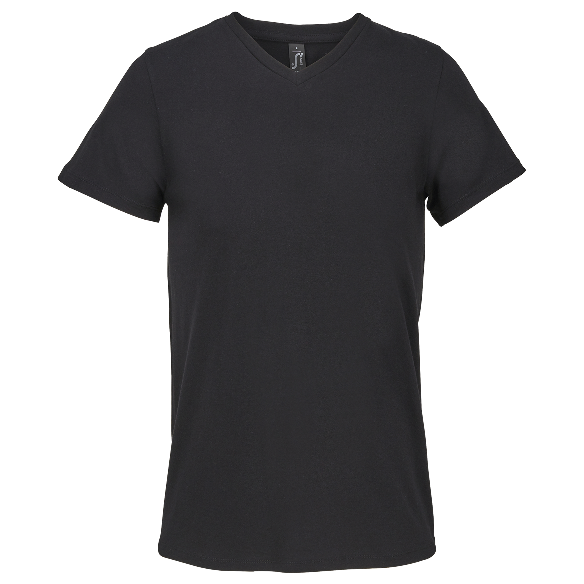 Light men's V-neck T-shirt by Sols, Klasisks un viegls style with a V-shaped neckline, shown in the product image.