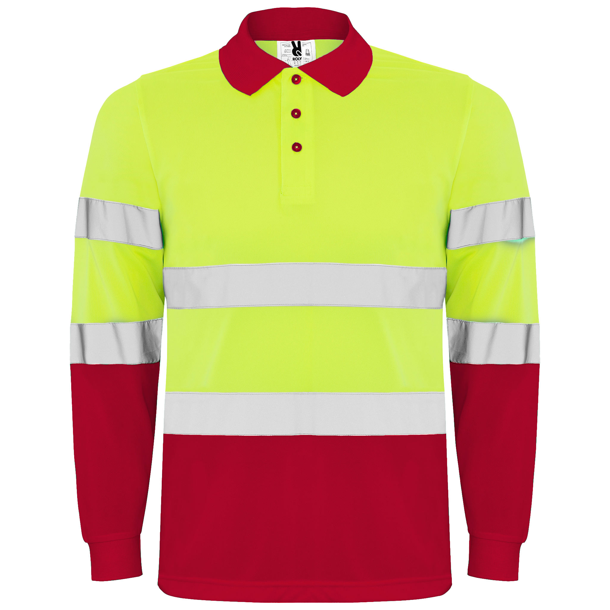 Sertificēts polo ar garām piedurknēm POLARIS L/S - Kombis