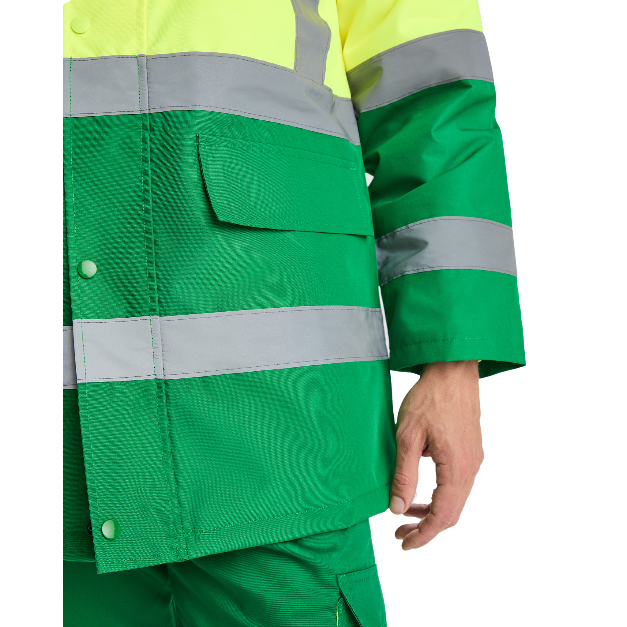 Augstas redzamības siltinātā darba parka MERAK - Kombis