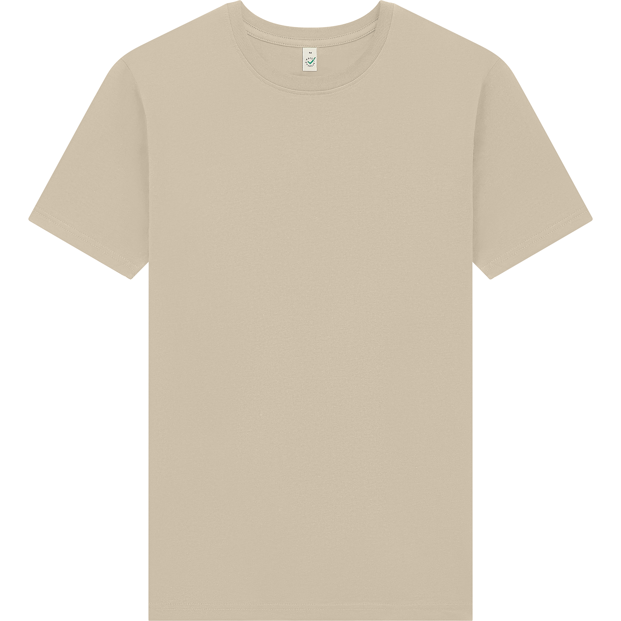 Earth Positive® Premium Jersey T-Shirt EP185 in front view, showcasing soft cotton fabric and classic fit design.