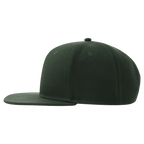 Atlantis premium snapback cap shown from side view, featuring a structured design and adjustable strap in a stylish, modern look.
