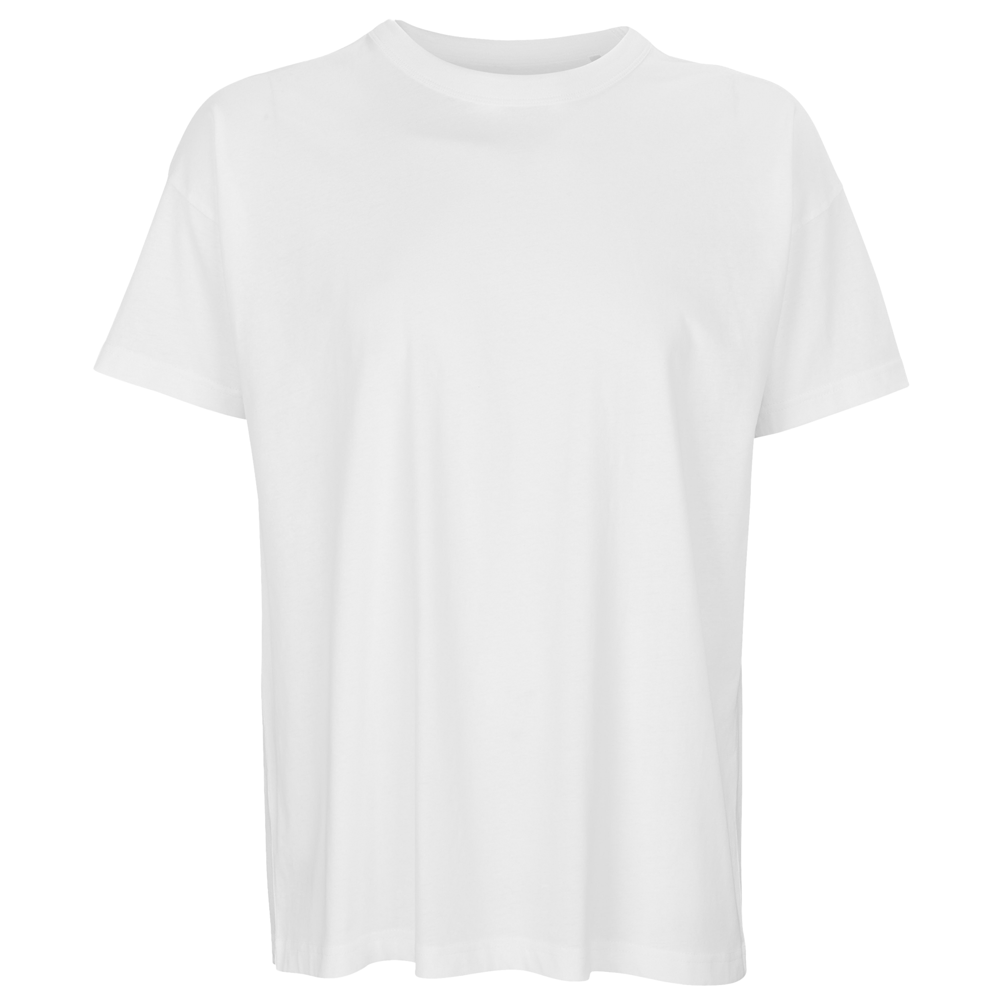 Sol's men's loose fit boxy T-shirt in black, featuring a casual crew neck and relaxed style.