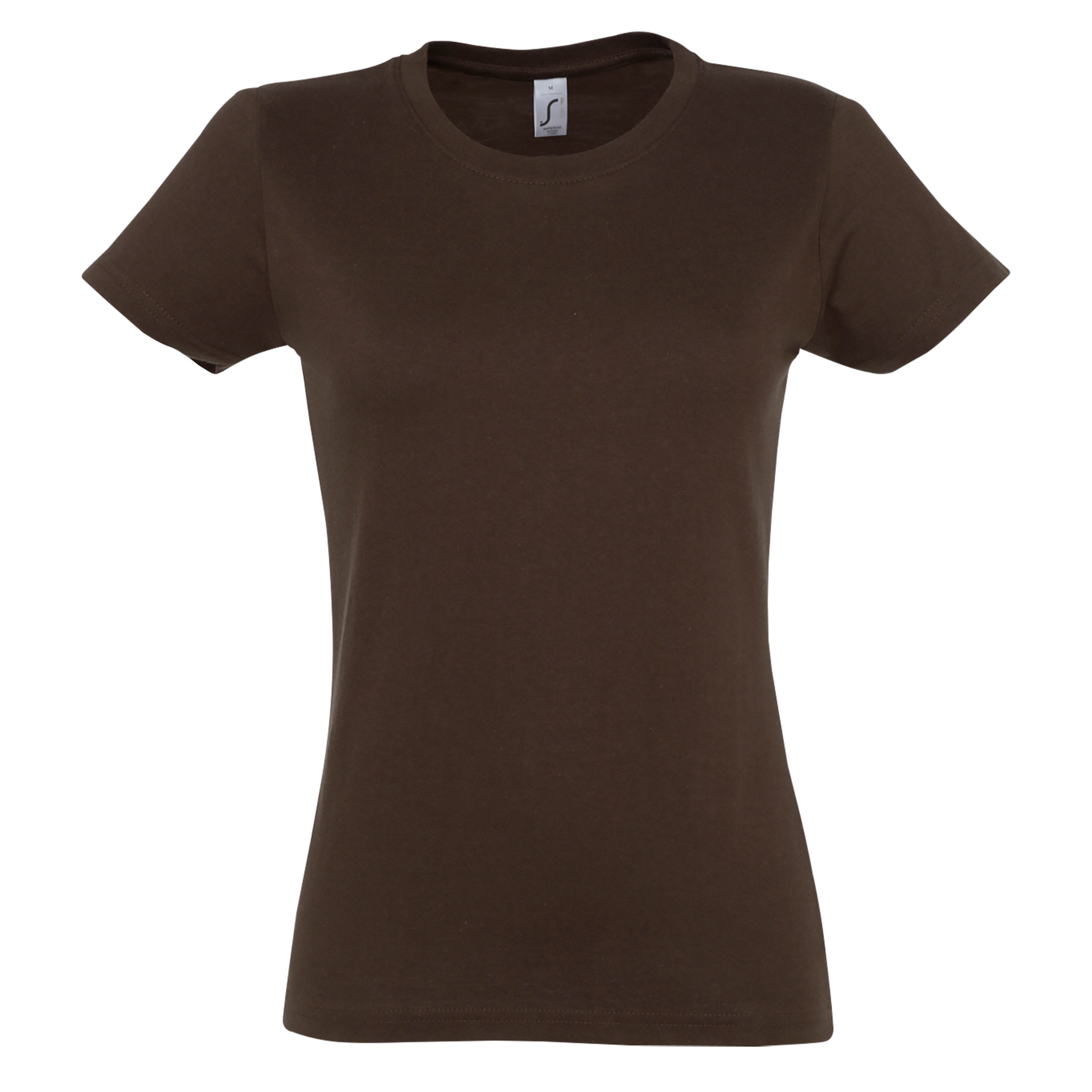 Cream-colored Sols Imperial Women T-shirt with classic fit, short sleeves, and round neckline displayed on a white background.