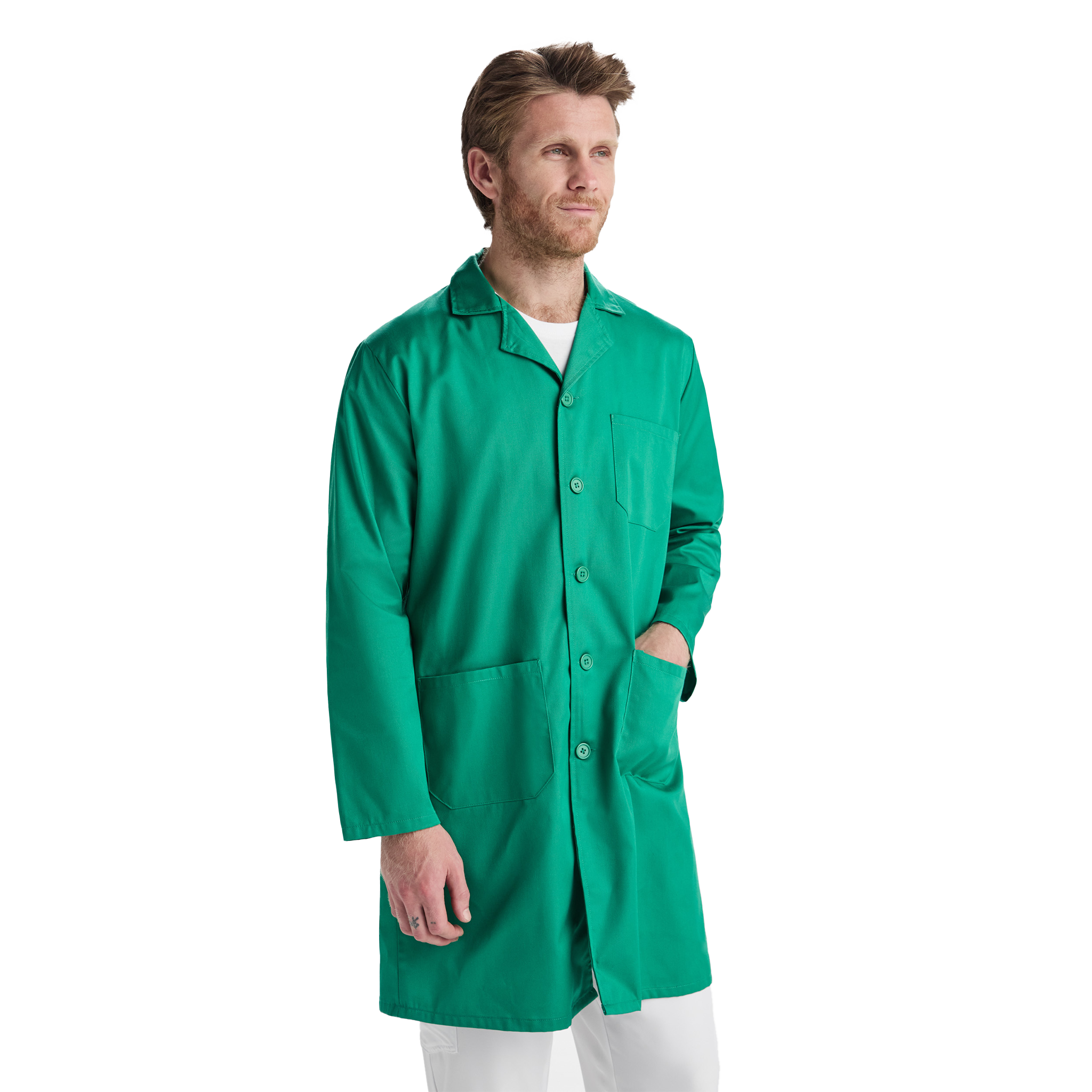 Klasisks unisex darba halāts VACCINE - Kombis