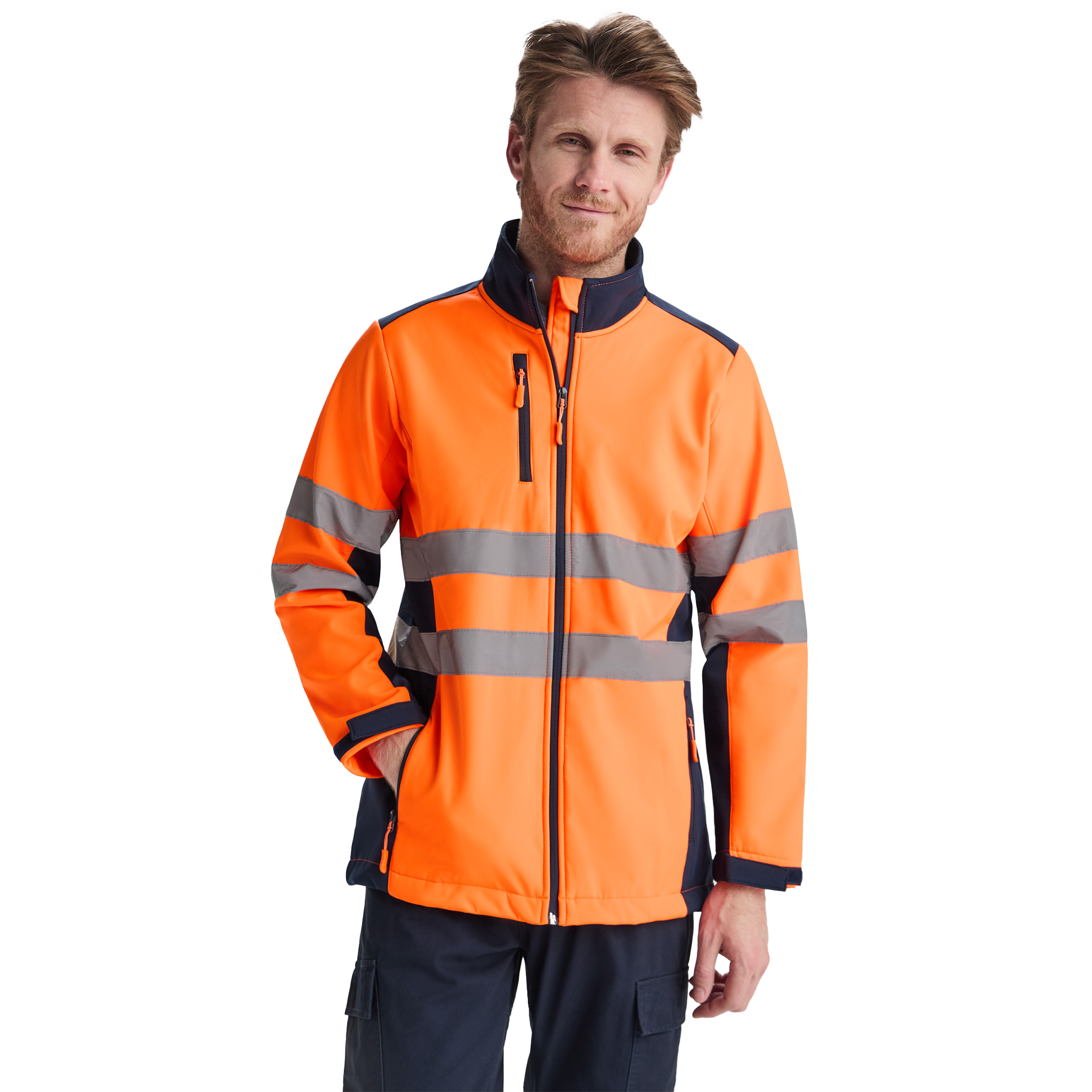 Profesionālā 3-slāņu Softshell jaka ANTARES - Kombis