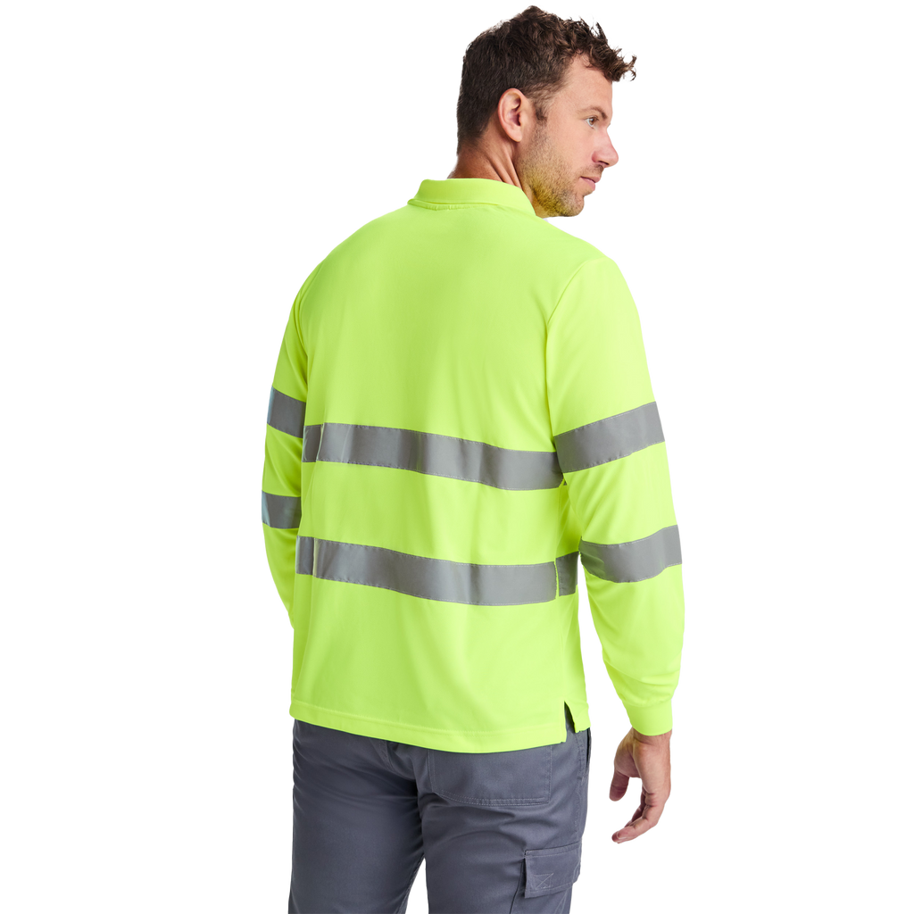 Sertificēts polo ar garām piedurknēm POLARIS L/S - Kombis