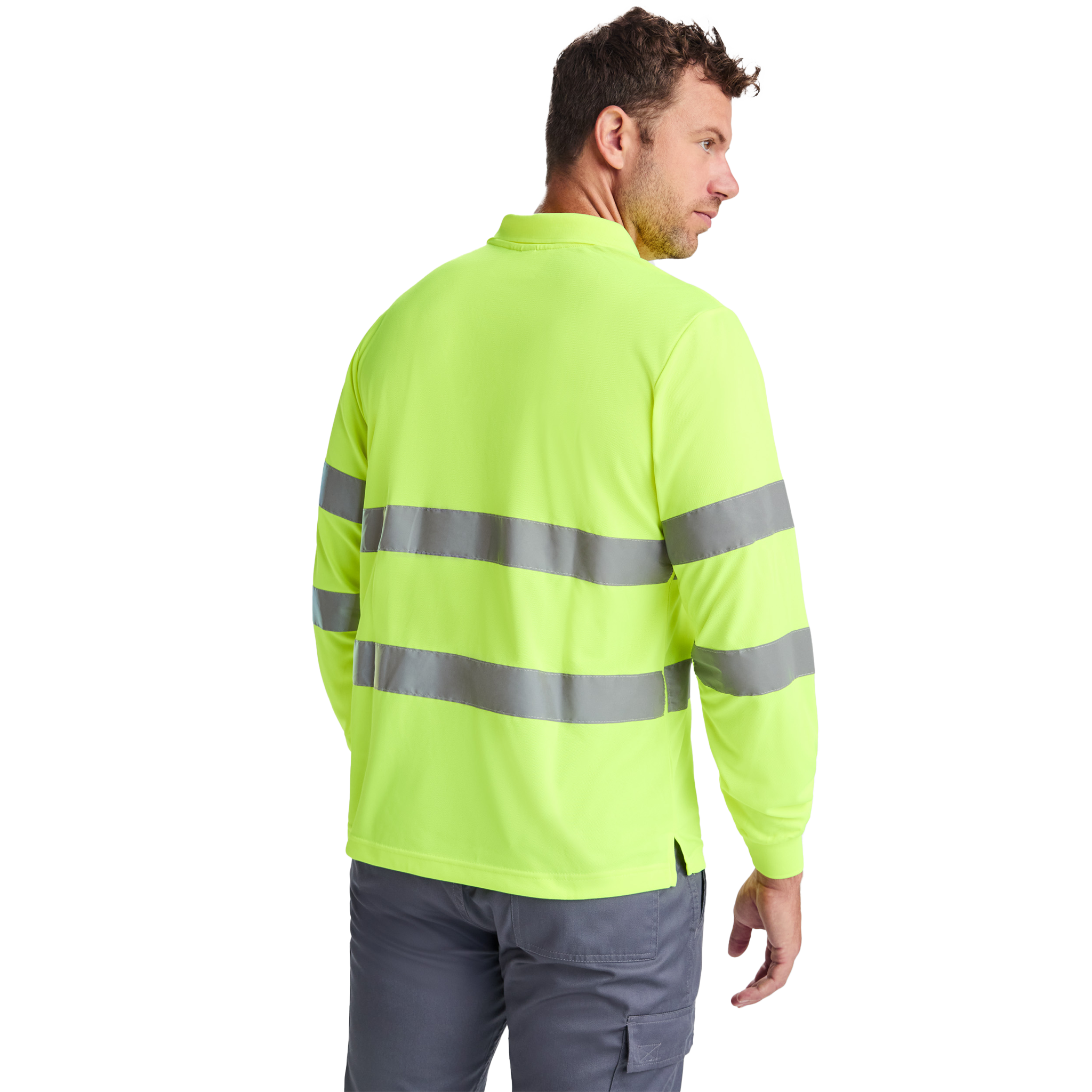 Sertificēts polo ar garām piedurknēm POLARIS L/S - Kombis