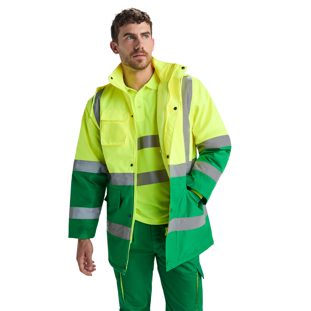 Augstas redzamības siltinātā darba parka MERAK - Kombis