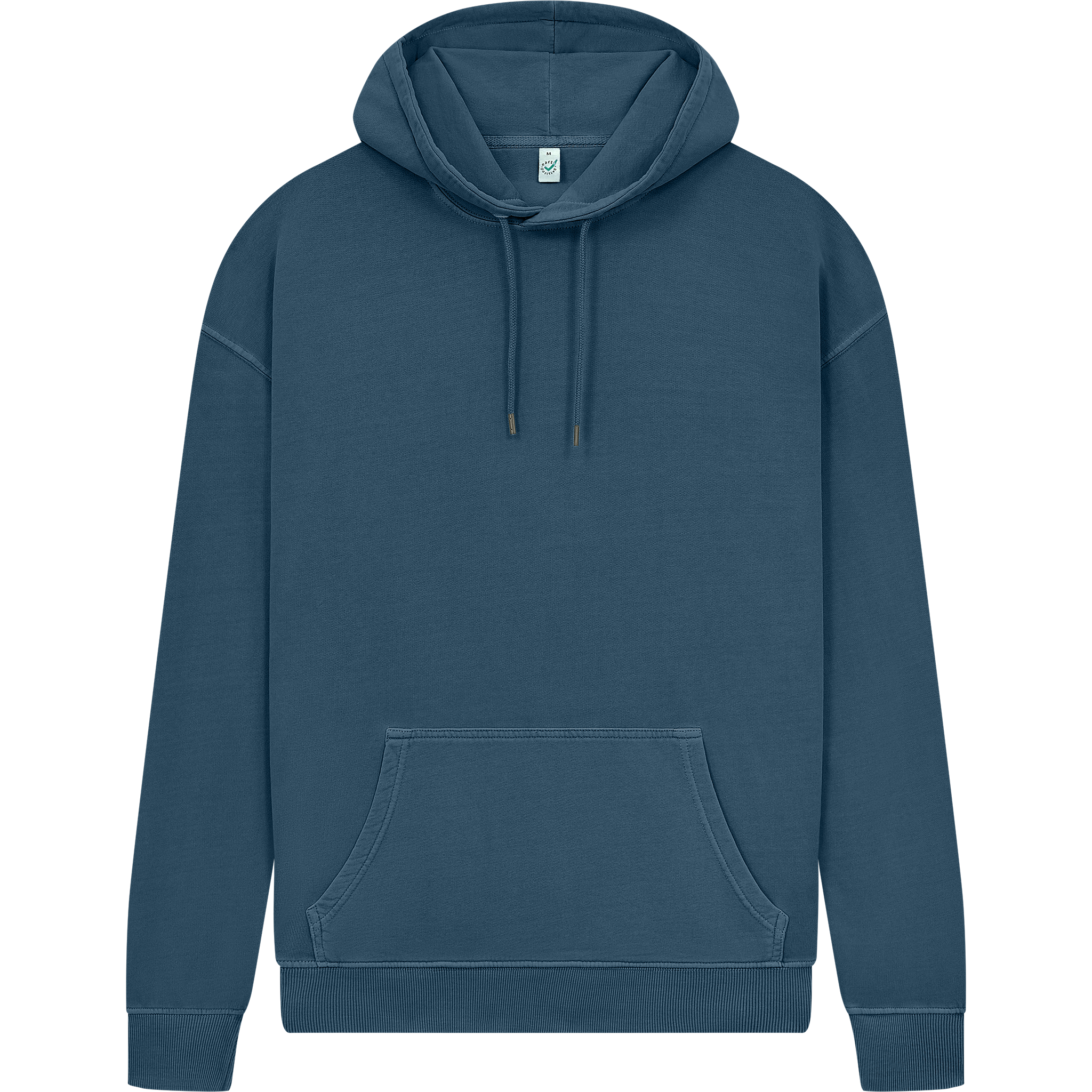 Earth Positive® EP301 pullover hoodie shown from the front, featuring a comfortable fit and eco-friendly fabric.