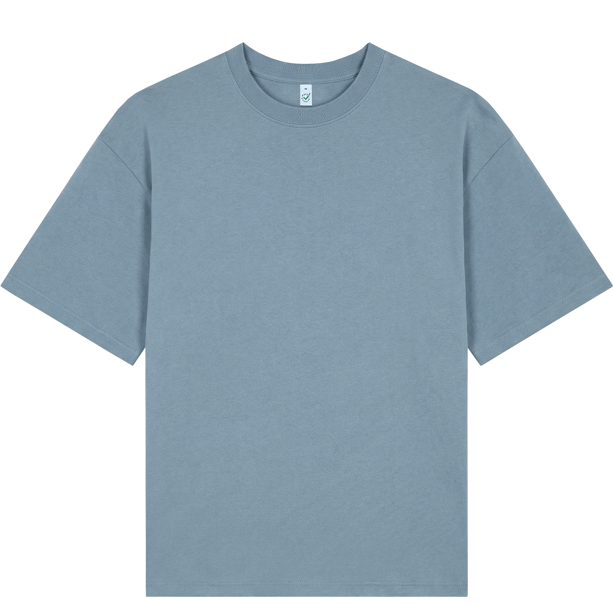 Earth Positive® Heavy Boxy T-Shirt EP50 featuring a front view, soft fabric, and classic boxy fit in natural colors.
