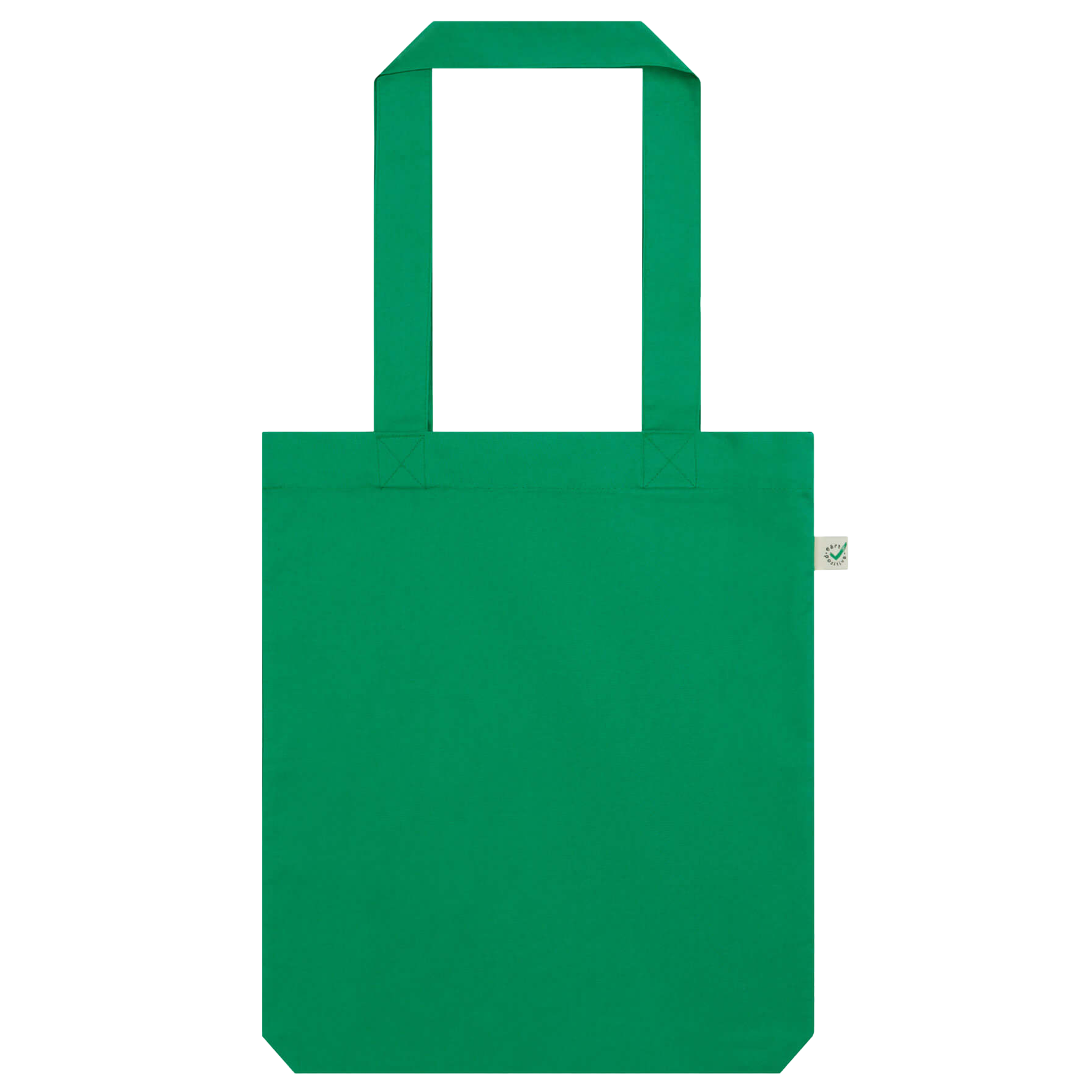 Earth Positive® Soma Fashion Tote Bag EP75, front view showing eco-friendly cotton tote with sturdy handles and branding.