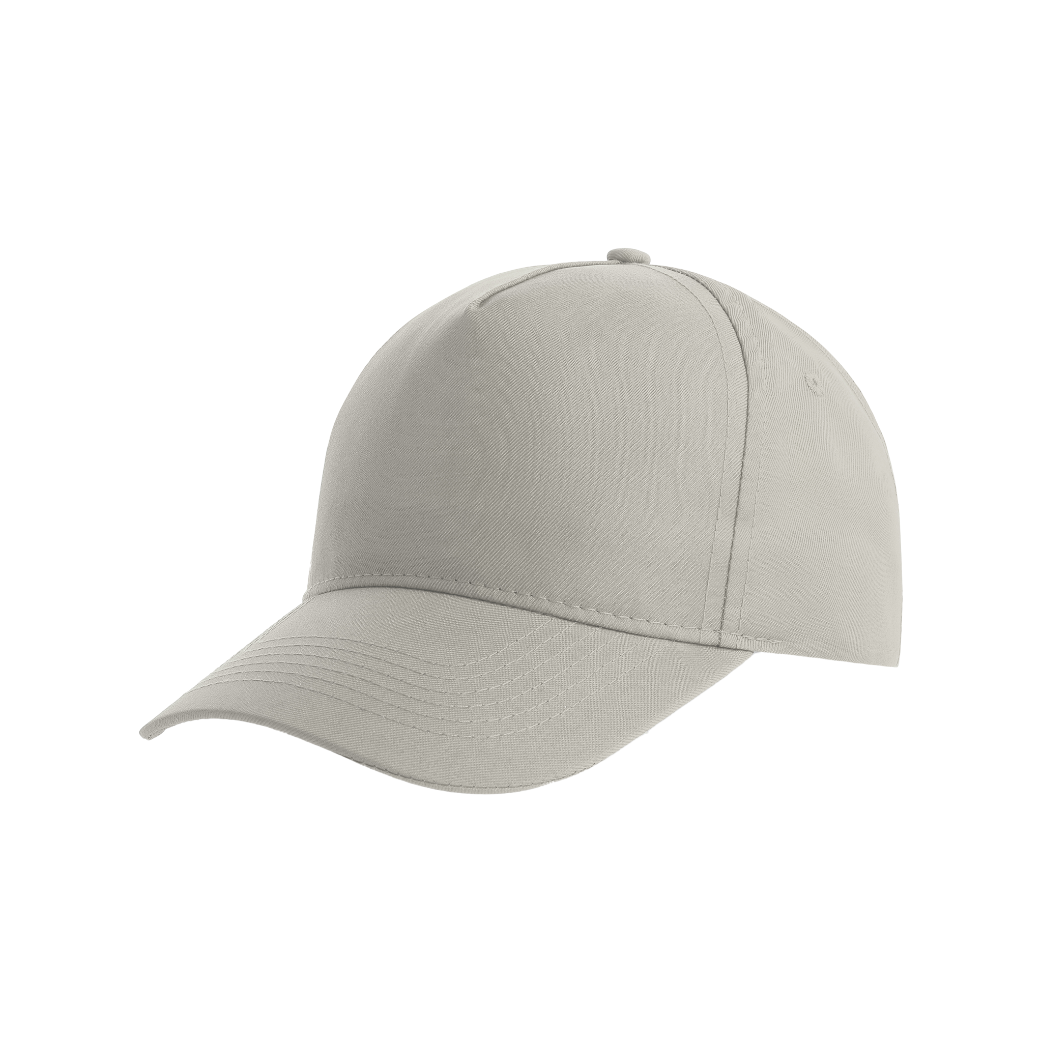 Atlantis RECY FIVE 5-paneled cap featuring a modern design and adjustable strap, made from sustainable materials.