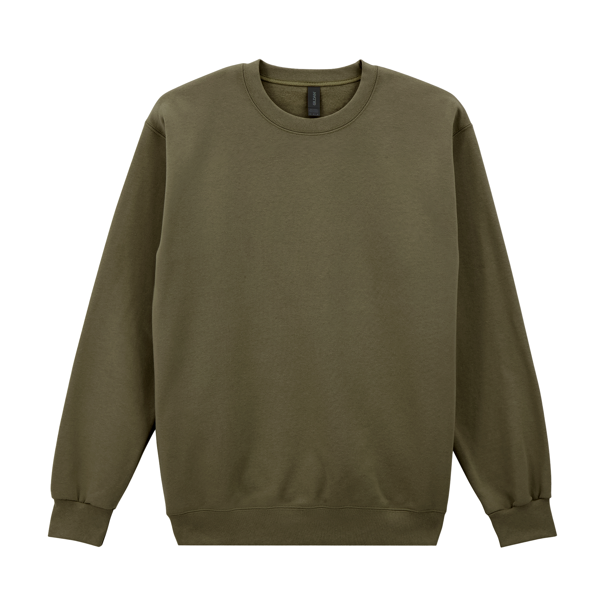 Gildan HAMMER premium knit sweater in neutral color, soft fabric, and classic design for comfortable casual wear.