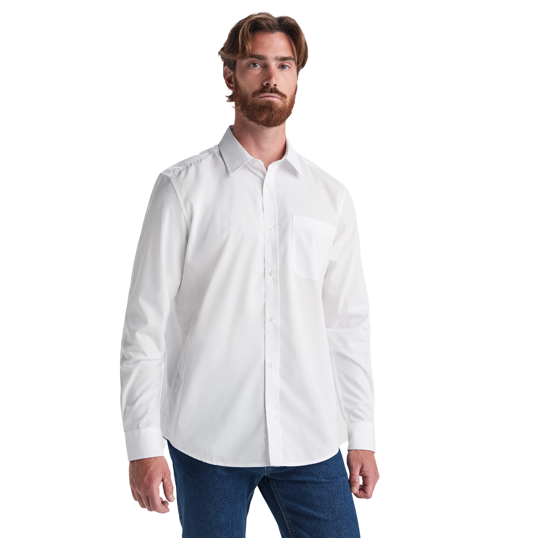 Profesionāls garu piedurkņu krekls AIFOS L/S - Kombis