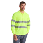 Sertificēts polo ar garām piedurknēm POLARIS L/S - Kombis