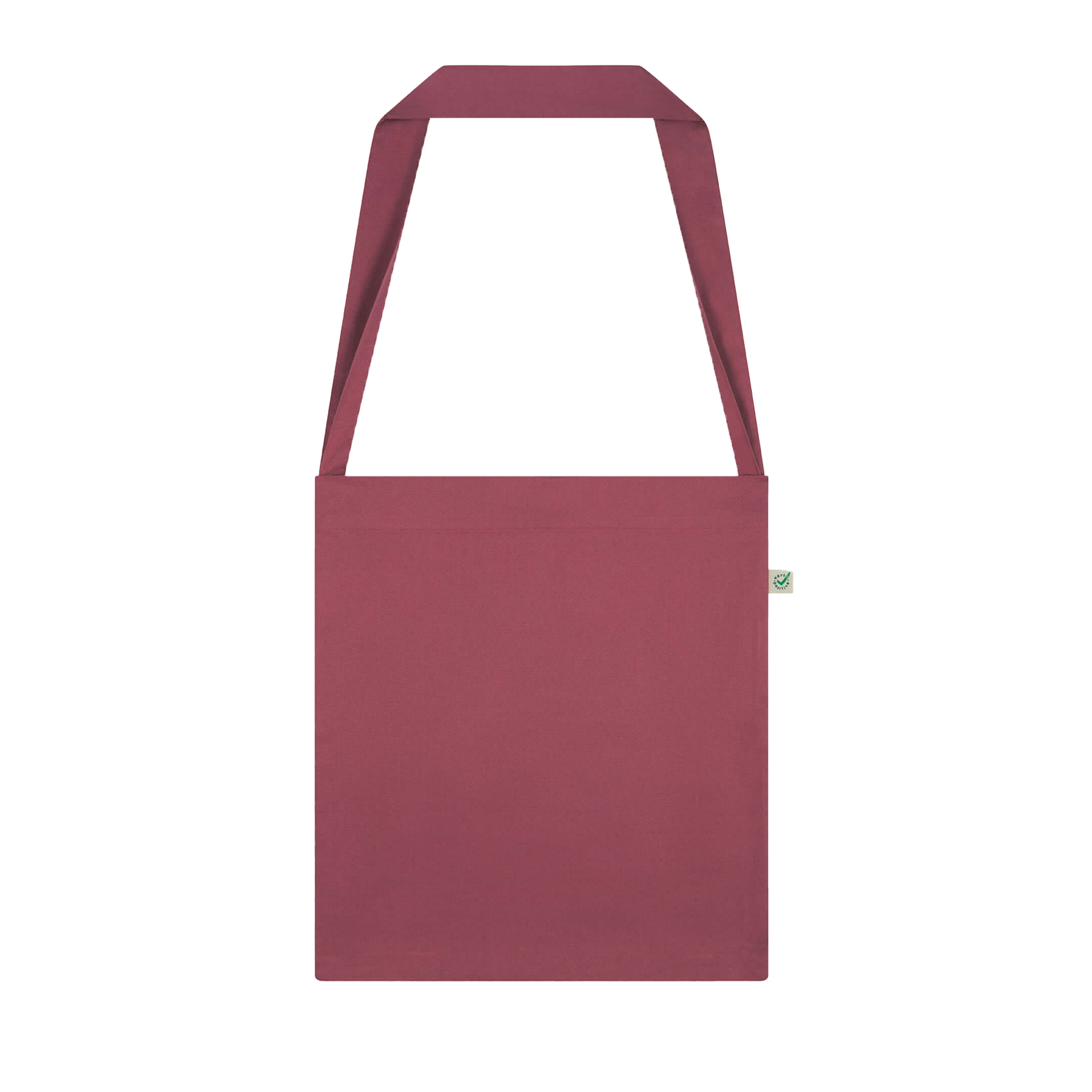 Earth Positive® Cross Body Bag EP81 Soma in beige, front view showing adjustable strap and eco-friendly fabric.