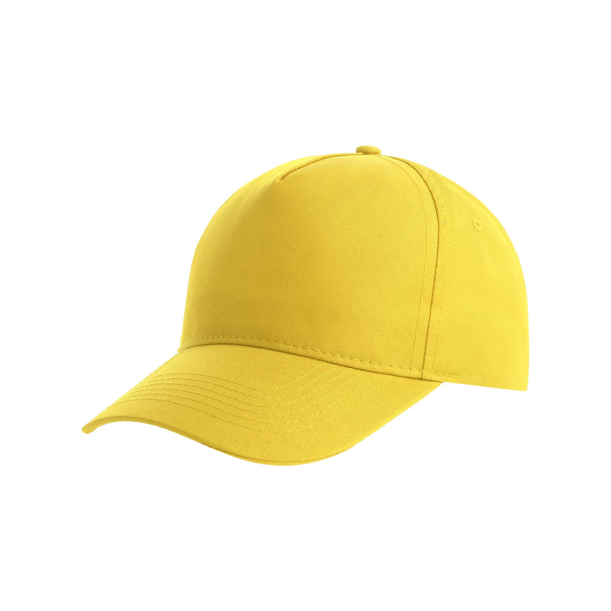 Atlantis RECY FIVE 5-paneled cotton cap with adjustable strap, stylish casual accessory, shown from front view.