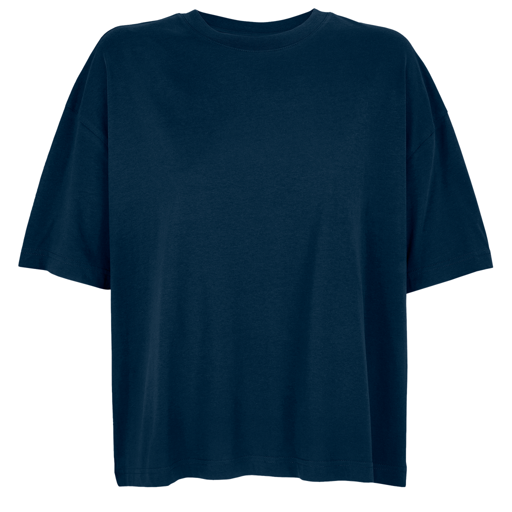 Sols BOXY WOMEN casual women's T-shirt in relaxed fit, soft fabric, featuring a simple crew neckline and short sleeves.