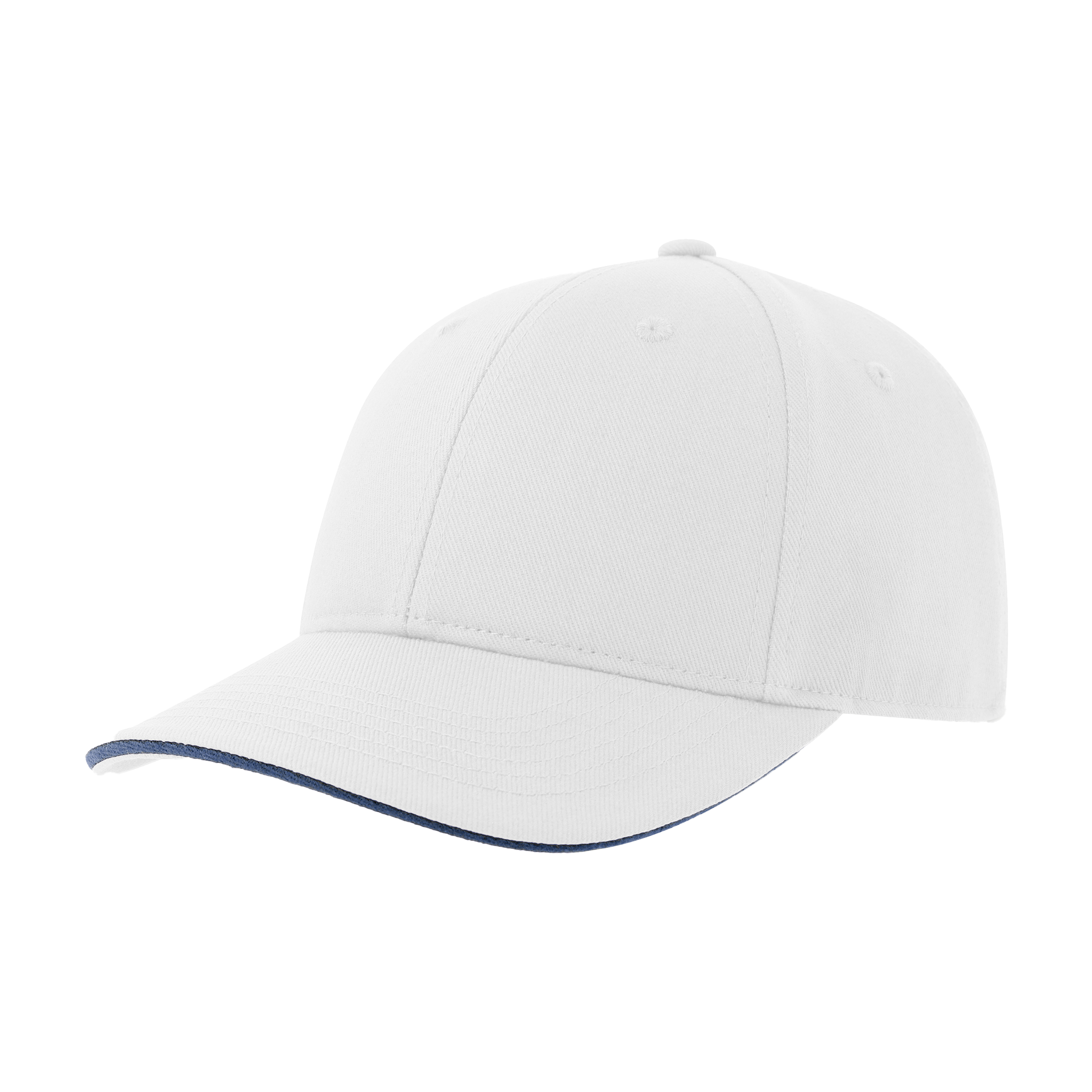 Atlantis premium cepure with contrasting nail design, stylish headwear with bold color accents and modern fashion details.